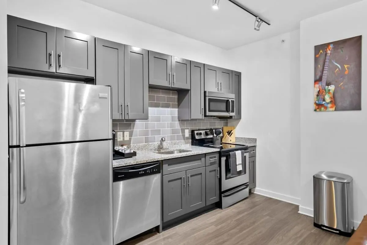 Cozysuites Music Row Spacious 1Br With Free Parking 56 Nashville 0*,  Stany Zjednoczone Ameryki