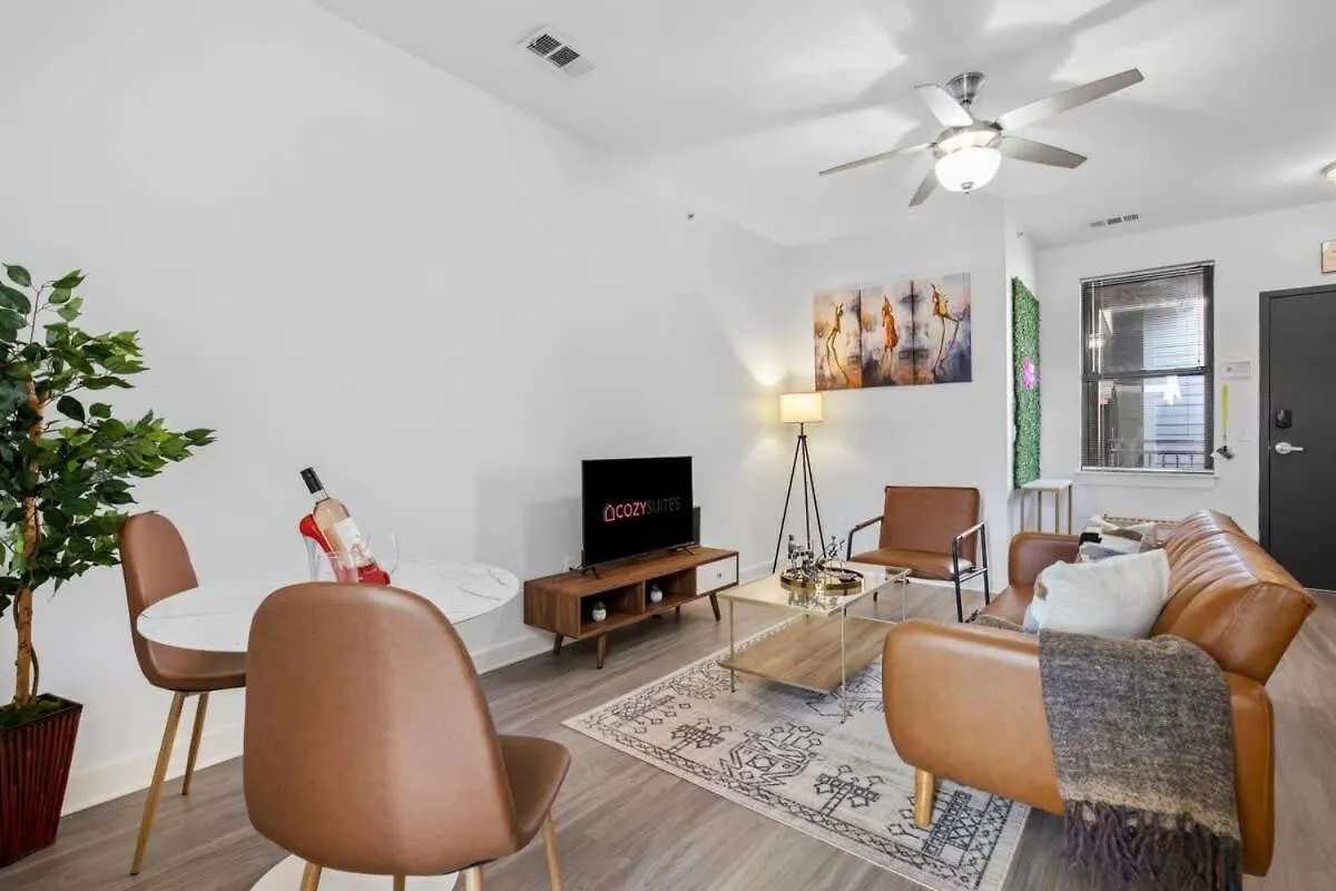Daire Cozysuites Music Row Spacious 1Br With Free Parking 56 Nashville