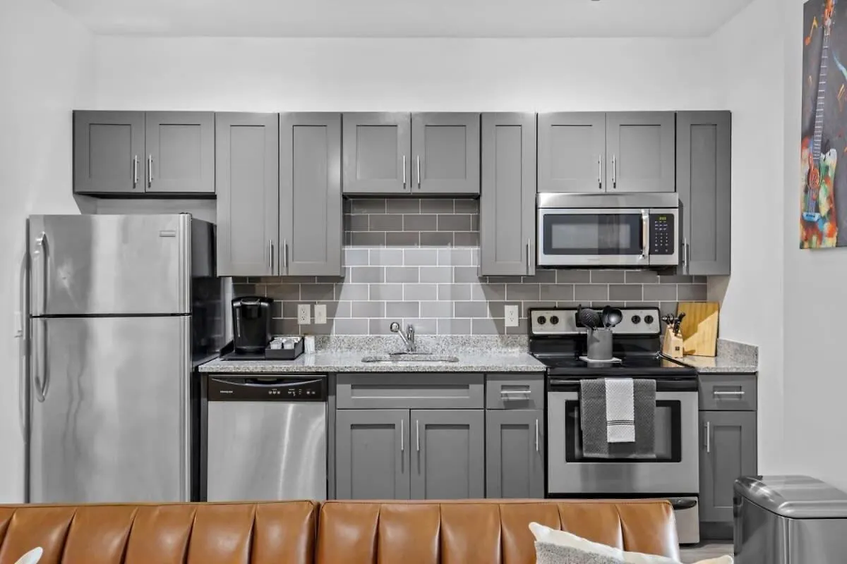 Daire Cozysuites Music Row Spacious 1Br With Free Parking 56 Nashville