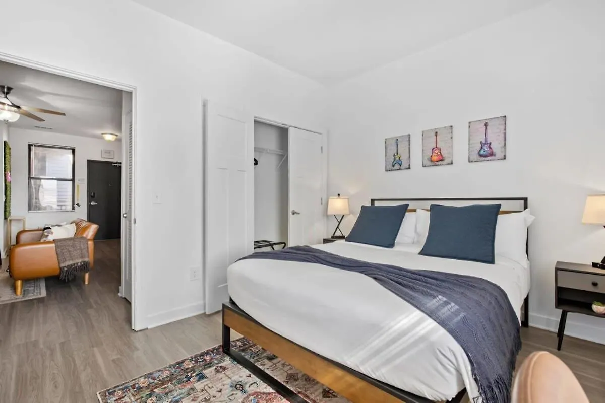 Daire Cozysuites Music Row Spacious 1Br With Free Parking 56 Nashville ABD