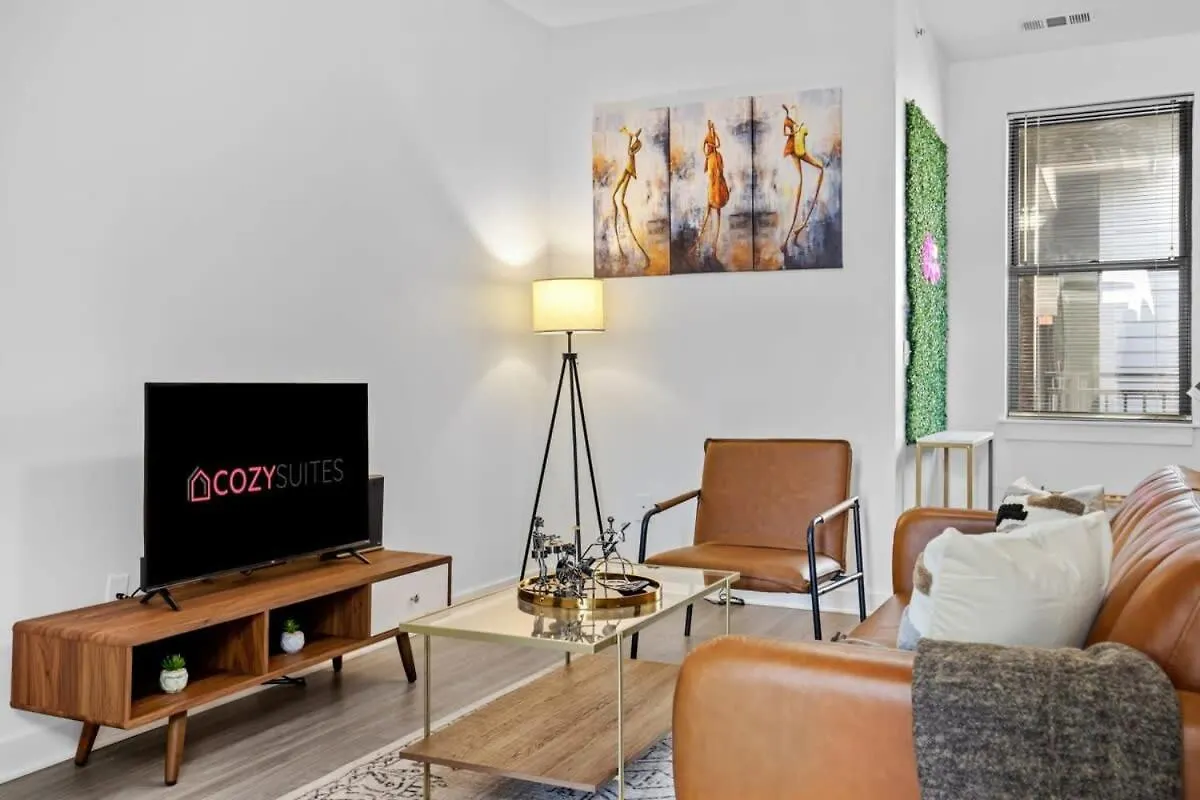 Cozysuites Music Row Spacious 1Br With Free Parking 56 Nashville Apartmán